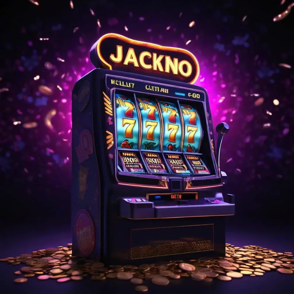 Neon Casino Slot Machine